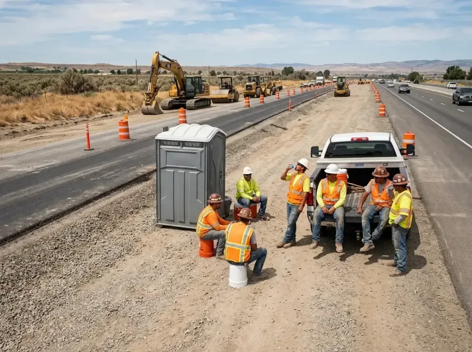 highway-road-construction-crew-007 — frequently asked questions, Porta Potty and Restroom Rentals in Clemmons, NC